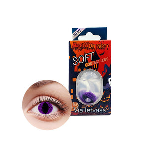 Pupilentes de Fantasía color_Violet Black 23