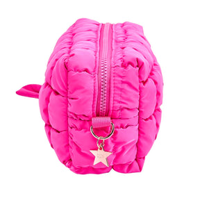 Cosmetiquera Puffer Pink