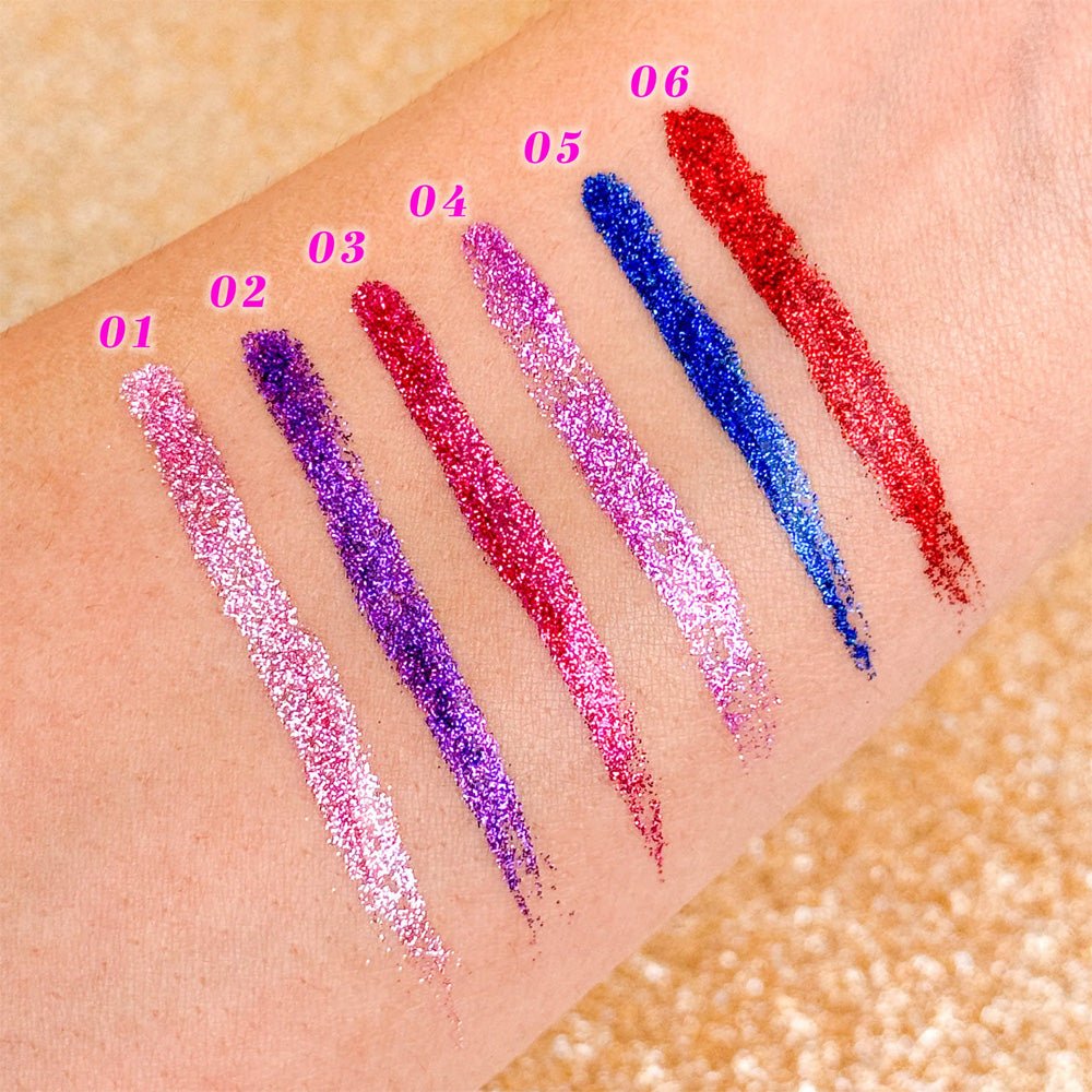 Serie Delineador Star Struck Glitter Colorful Serie Delineador Star Struck Glitter Colorful