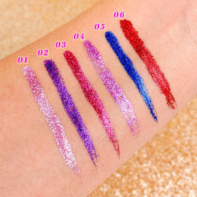 Serie Delineador Star Struck Glitter Colorful Serie Delineador Star Struck Glitter Colorful