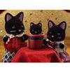 Familia Gatos de Media Noche