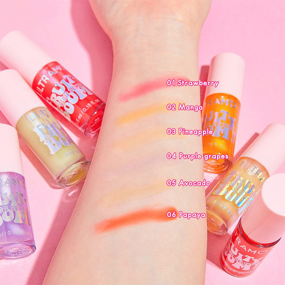 Brillo Labial Delicia Fruity Boom