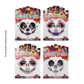 Paquete de Gemas Faciales Brillantes con 3pzas