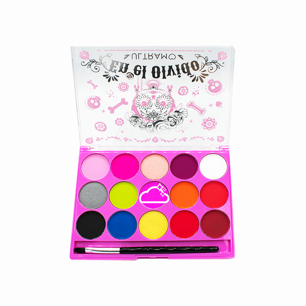 Paleta de Maquillaje Día de Muertos