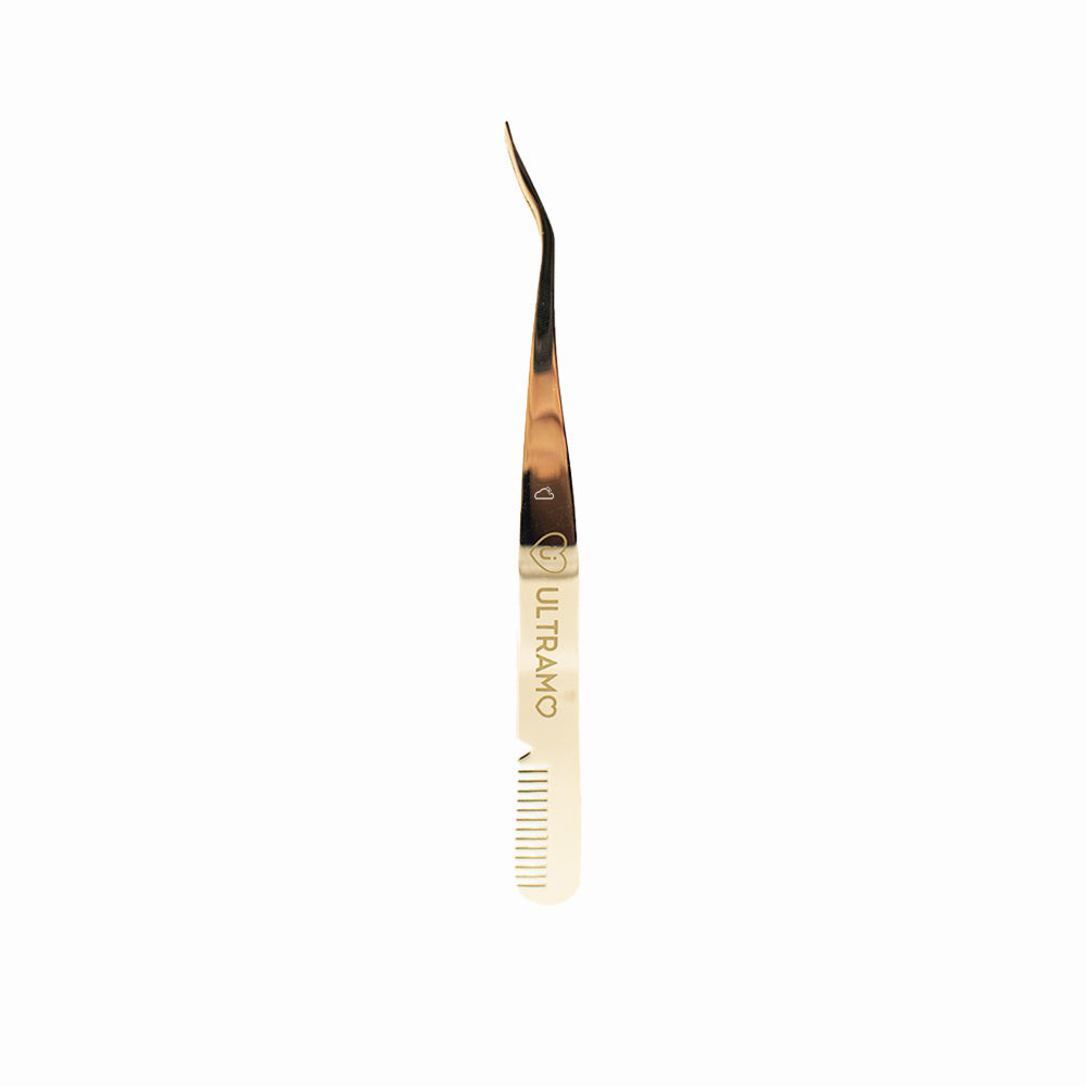 Pinza Para Pestañas con Peine