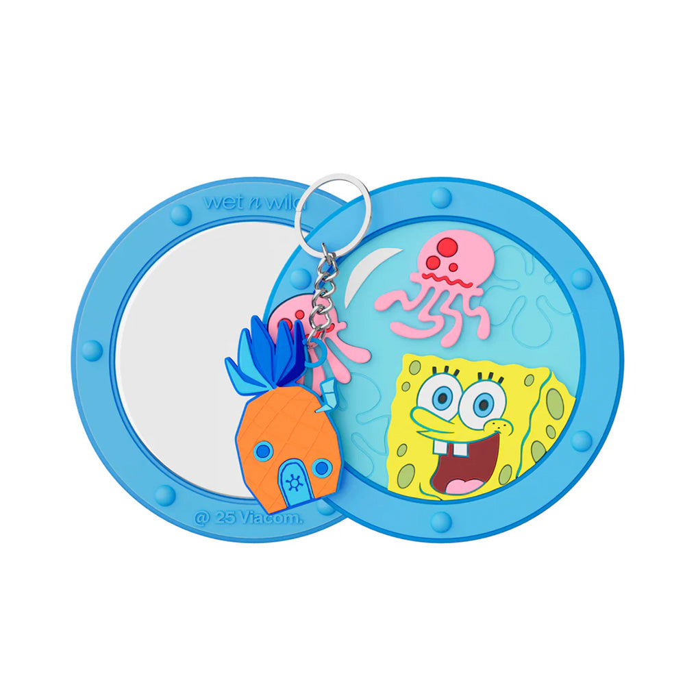 Set Espejo con Llavero Always Looking Up SpongeBob