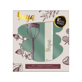 Kit de Enchinador Borgoña + Rímel 10 Aceites Negro Kit de Enchinador Borgoña + Rímel 10 Aceites Negro