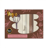 Kit de Enchinador Borgoña + 2 Rímel 10 Aceites Negro y Café Kit de Enchinador Borgoña + 2 Rímel 10 Aceites Negro y Café
