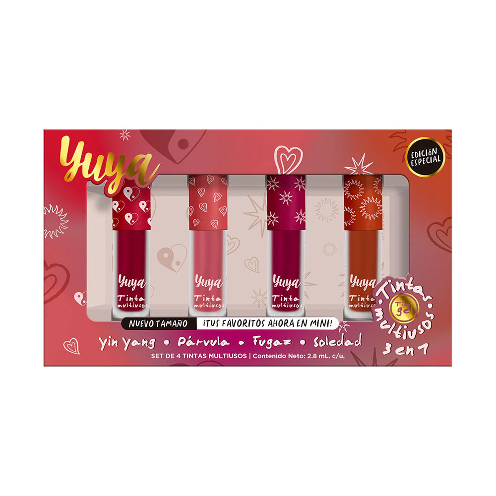 Set Tintas Multiusos Mini 4 pzas