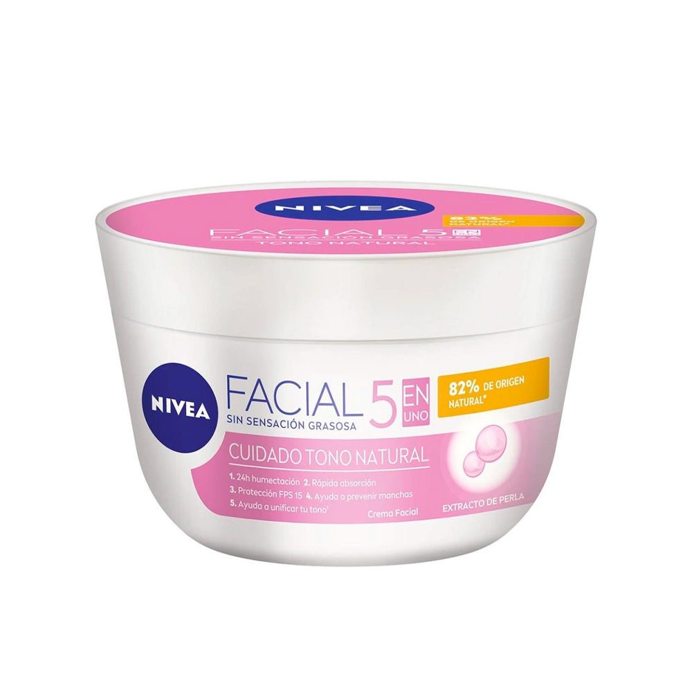 Crema 5 en 1 FPS15 Aclarado Natural Crema 5 en 1 FPS15 Aclarado Natural