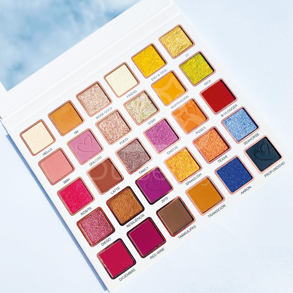 Paleta de Sombras Rosy McMichael x Beauty Creations