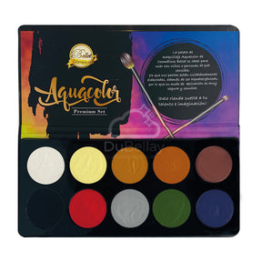 Paleta de Maquillaje Base Agua Cráneos