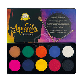 Paleta de Maquillaje Base Agua Pastel