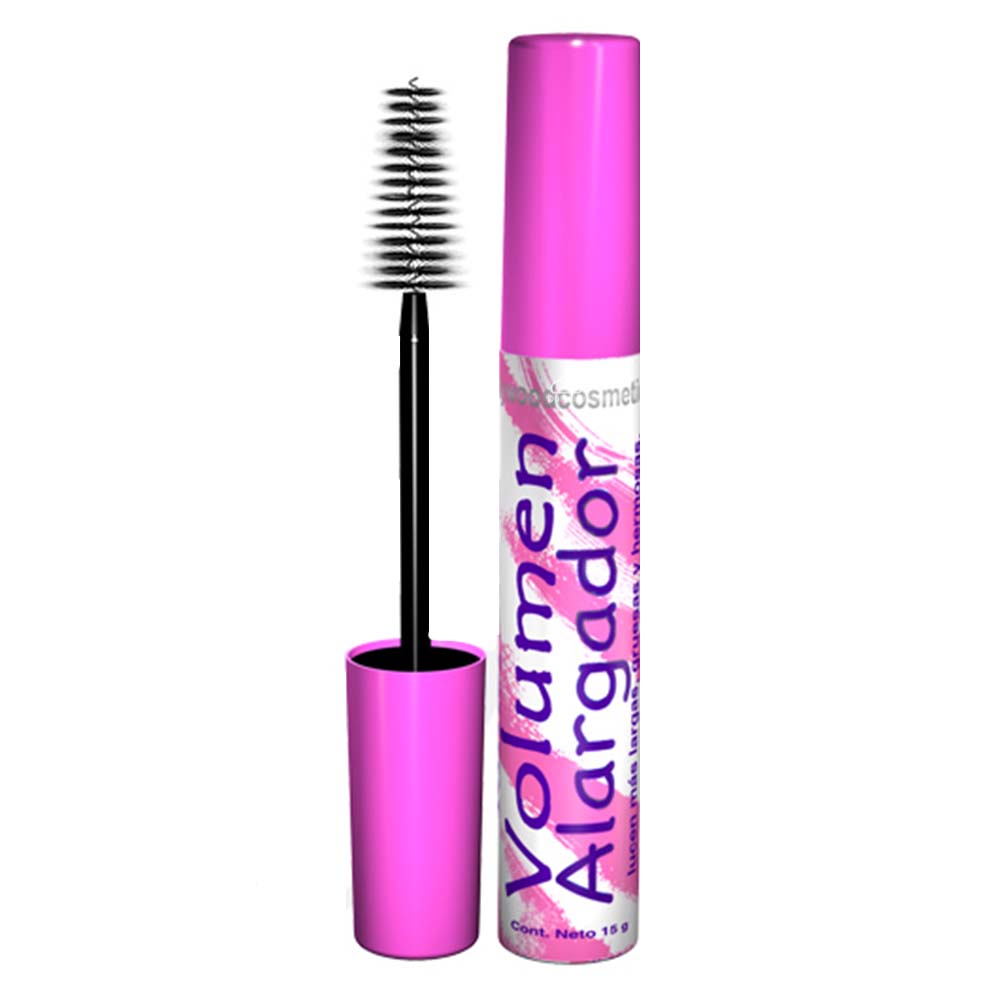 Rímel Volumen Rosa Alarga y Volumen Rímel Volumen Rosa Alarga y Volumen
