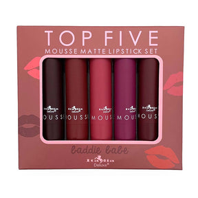 Set de Labiales Top Five