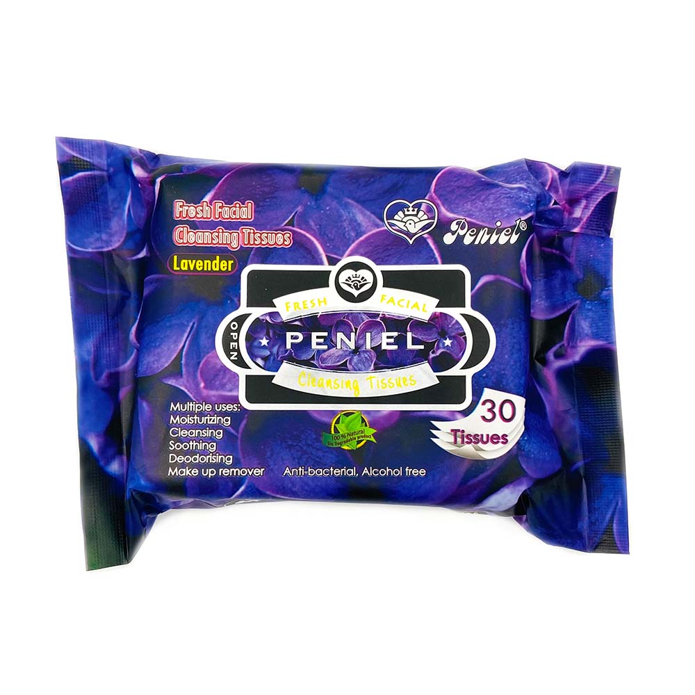 Toallas Desmaquillantes con 30pzas ingrediente_Lavanda